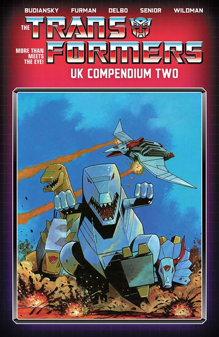 TRANSFORMERS UK COMPENDIUM TP BOOK 02 DIRECT MARKET EXCLUSIVE JEFF ANDERSON CVR (Limit 1 Per Cover) (rel:10/14)
