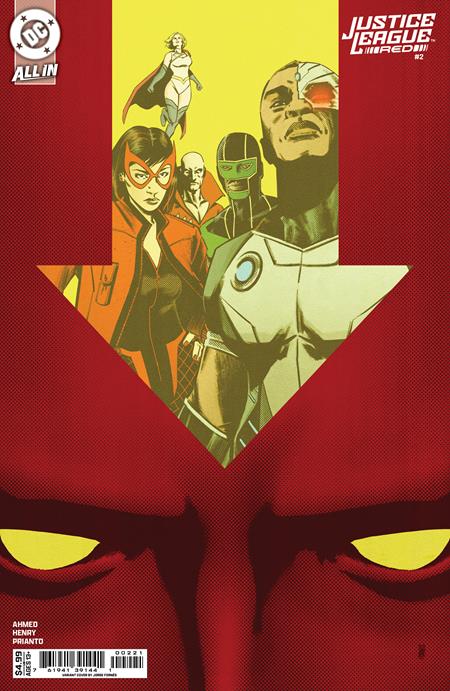 JUSTICE LEAGUE RED #2 (OF 6) (Limit 2 Per Cover) (rel:09/17)