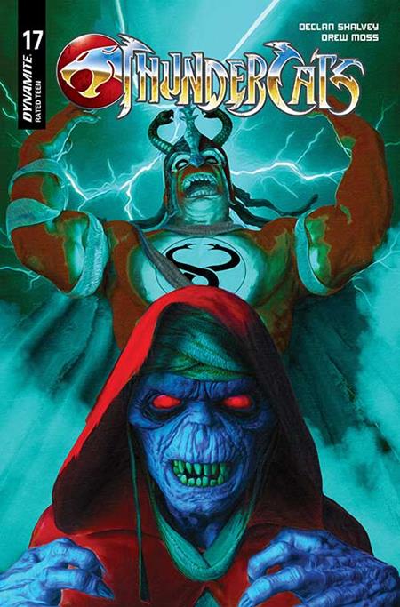 THUNDERCATS #17 CVR X INC 1:7 MARK SPEARS GREEN BKGR FOIL FOC BONUS VAR (rel:08/06)