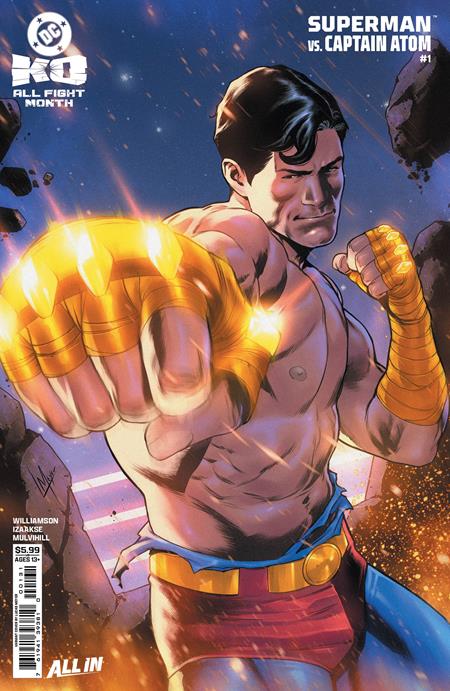 DC K.O. SUPERMAN VS CAPTAIN ATOM #1 (ONE SHOT) (Limit 2 Per Cover) (rel:12/03)~