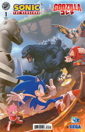 Sonic the Hedgehog x Godzilla #1 (Limit 1 Per Cover) (rel:07/15)