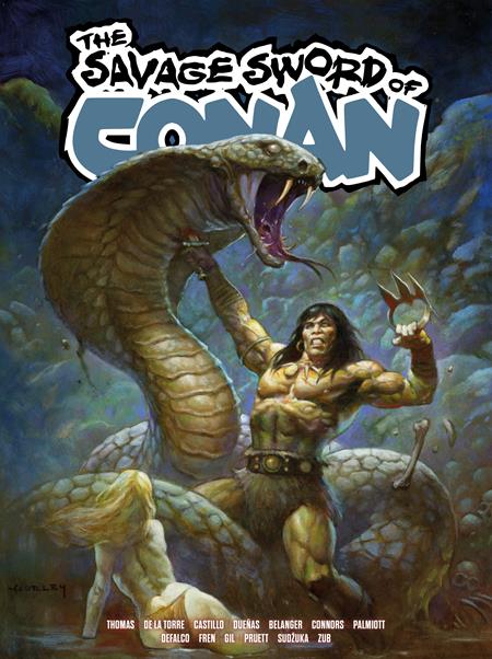 SAVAGE SWORD OF CONAN TP VOL 05 DIRECT MARKET EDITION ALEX HORLEY CVR (MR) (Limit 1 Per Cover) (rel:11/11)