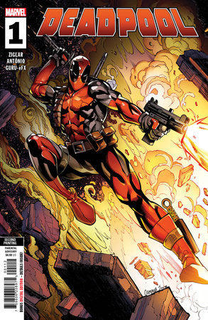 DEADPOOL #1 CHRIS CAMPANA 2ND PRINTING VARIANT