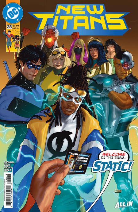 NEW TITANS #38 Second Printing (Limit 2 Per Cover) (rel:10/14)