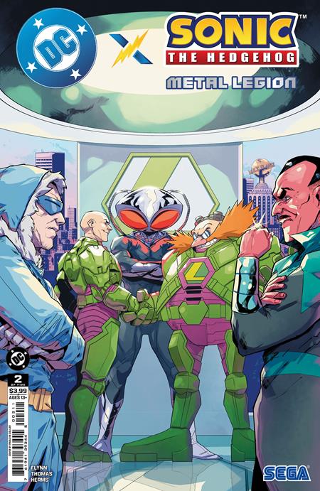 DC X SONIC THE HEDGEHOG THE METAL LEGION #2 (OF 5) (Limit 2 Per Cover) (rel:06/03)