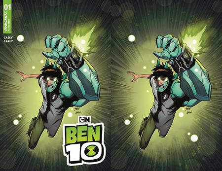 BEN 10 #1 (Limit 1 Per Customer) CVRS ZG & ZH CHRIS !MBER DIAMOND HEAD DYNAMITE COM EXCLUSIVE (BUNDLE OF 2) VAR (rel:09/09)