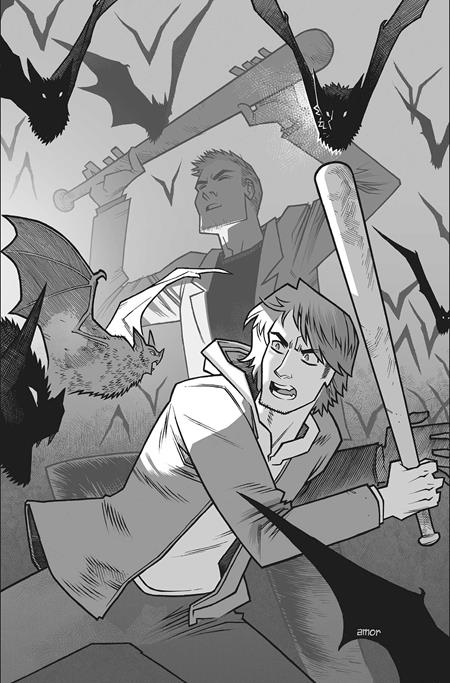 SUPERNATURAL #8 CVR K INC 1:5 JOHN AMOR LINE ART VIRGIN VAR (Limit 1 Per Customer) (rel:06/17)