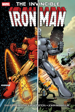 Iron Man By Michelinie, Layton & Romita Jr. Omnibus Vol. 1 Bob Layton Cover [New Printing, DM Only] HC (Limit 1 Per Cover) (rel:04/13)