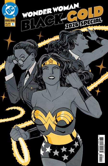 WONDER WOMAN BLACK & GOLD 2026 SPECIAL #1 (ONE SHOT) (Limit 2 Per Cover) (rel:01/14)