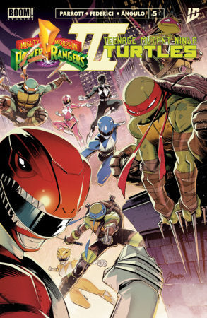 Mighty Morphin Power Rangers/Teenage Mutant Ninja Turtles III #5 (Limit 2 Per Cover) (rel:03/18)~