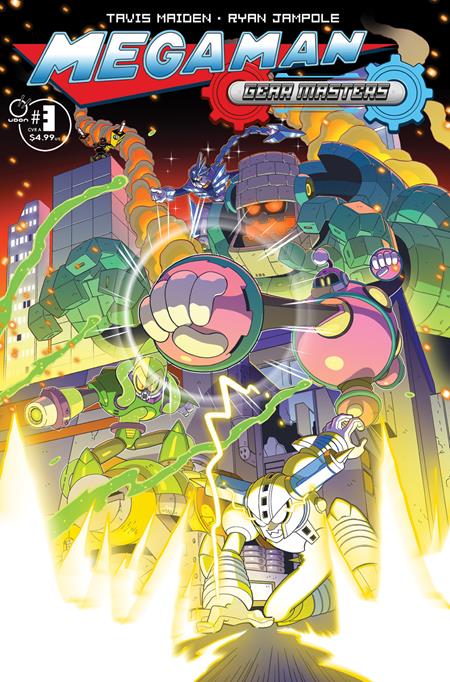 MEGA MAN GEAR MASTERS #3 (OF 5) (Limit 2 Per Cover) (rel:11/25)