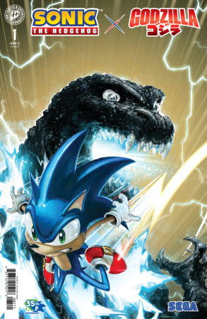 Sonic the Hedgehog x Godzilla #1 (Limit 1 Per Cover) (rel:07/15)