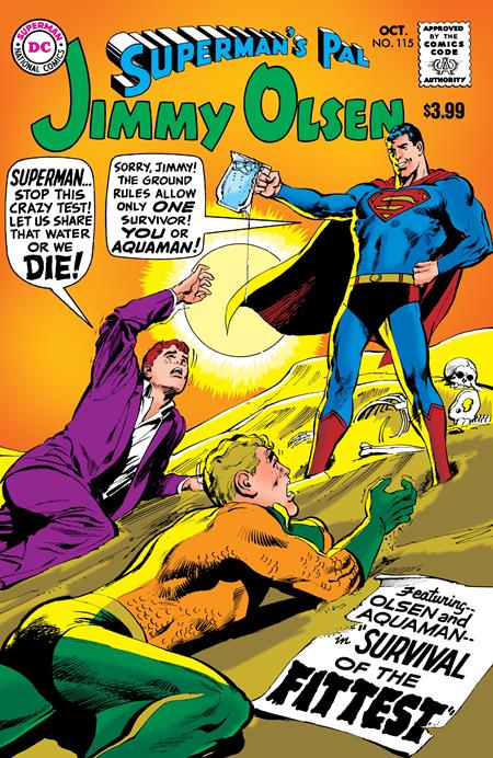 SUPERMANS PAL JIMMY OLSEN #115 FACSIMILE EDITION (Limit 2 Per Cover) (rel:04/08)~