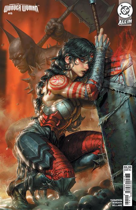 ABSOLUTE WONDER WOMAN #15 (Limit ONE Per Cover) (rel:12/24)