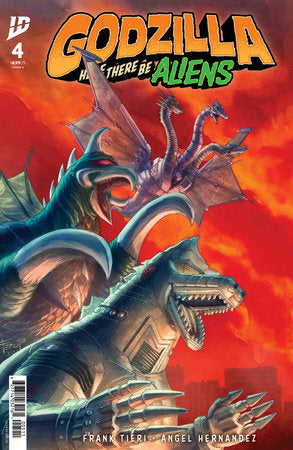 Godzilla: Here There Be Aliens #4 (Limit 2 Per Cover) (rel:09/10)