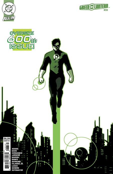 GREEN LANTERN #33 (#600) (Limit 2 Per Cover) (rel:03/25)~