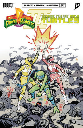 Mighty Morphin Power Rangers/Teenage Mutant Ninja Turtles III #5 (Limit 2 Per Cover) (rel:03/18)~