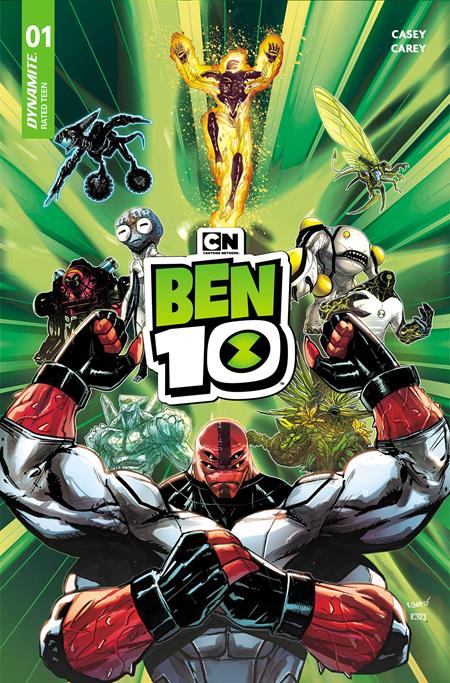 BEN 10 #1 CVR S ROBERT CAREY FOIL VAR (Limit 1 Per Cover) (rel:05/06)