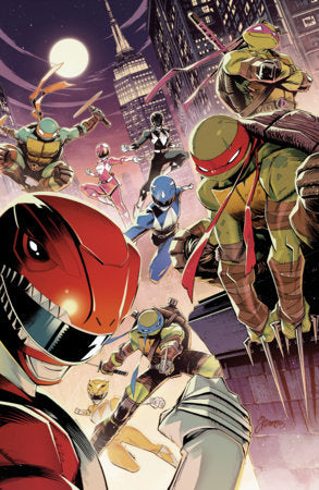 Mighty Morphin Power Rangers/Teenage Mutant Ninja Turtles III #5 (Limit 2 Per Cover) (rel:03/18)~