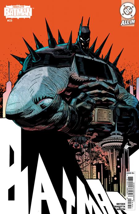 ABSOLUTE BATMAN #23 (Limit 1 Per Customer) CVR F INC 1:25 DAMION SCOTT CARD STOCK VAR (rel:08/12)