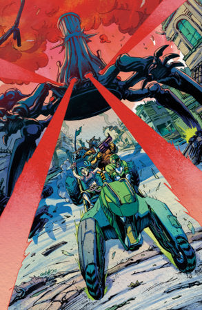 Power Rangers Green #2 E 1:10 INCV Foil Variant (Full Art, Foil, Vargas)[1:10] (Limit 1 Per Customer) (rel:09/23)