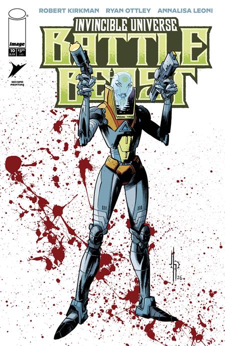 INVINCIBLE UNIVERSE BATTLE BEAST #10 2ND PTG (Limit 1 Per Cover) (rel:07/29)