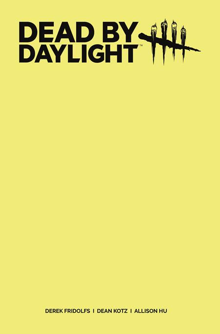 DEAD BY DAYLIGHT THE HILLBILLY #1 (OF 4) (MR) (Limit 1 Per Cover) (rel:04/08)~