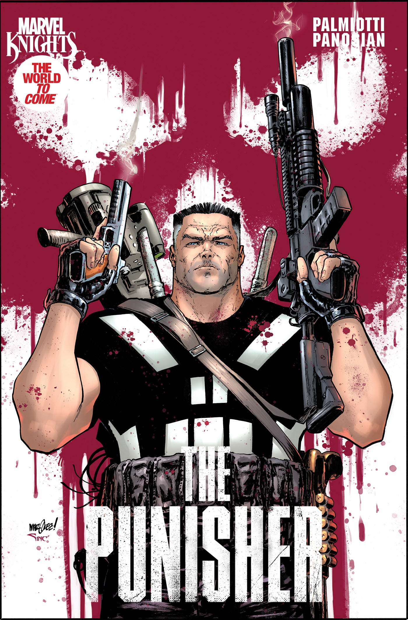 MARVEL KNIGHTS: PUNISHER #1 (Limit 2 Per Cover) (rel:10/08)