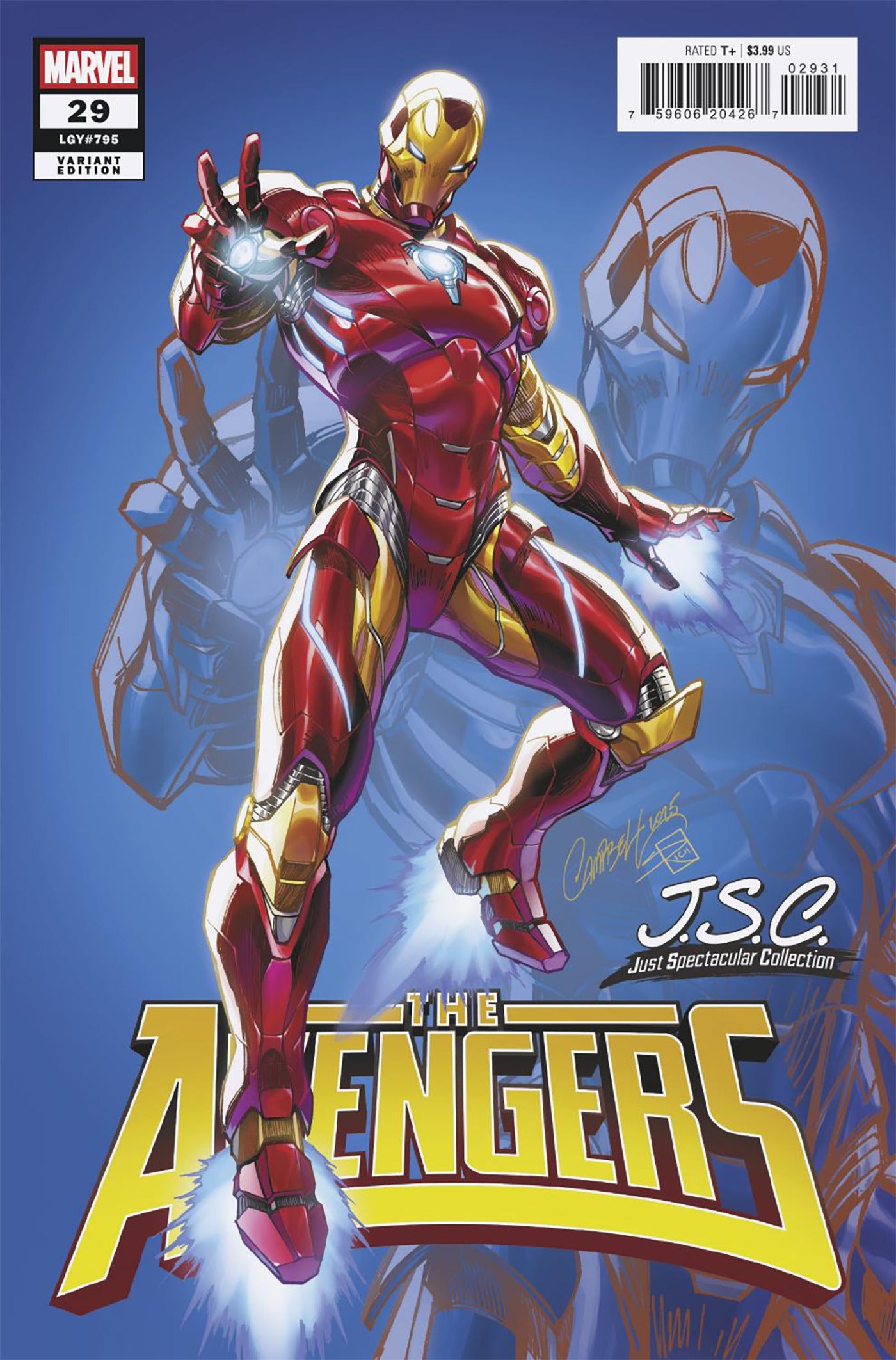 AVENGERS #29 (Limit 2 Per Cover) (rel:08/27)