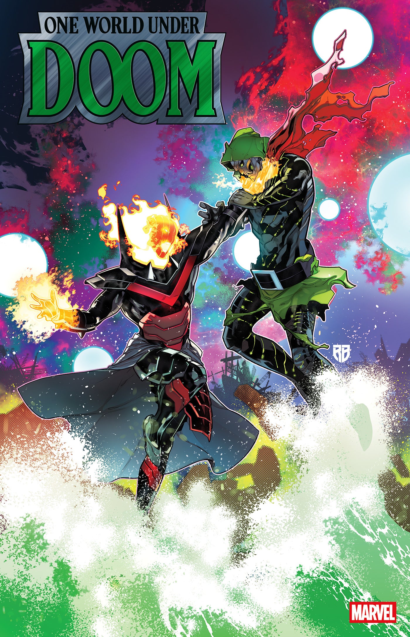 ONE WORLD UNDER DOOM #4 (Limit 2 Per Cover) (rel:05/14)~