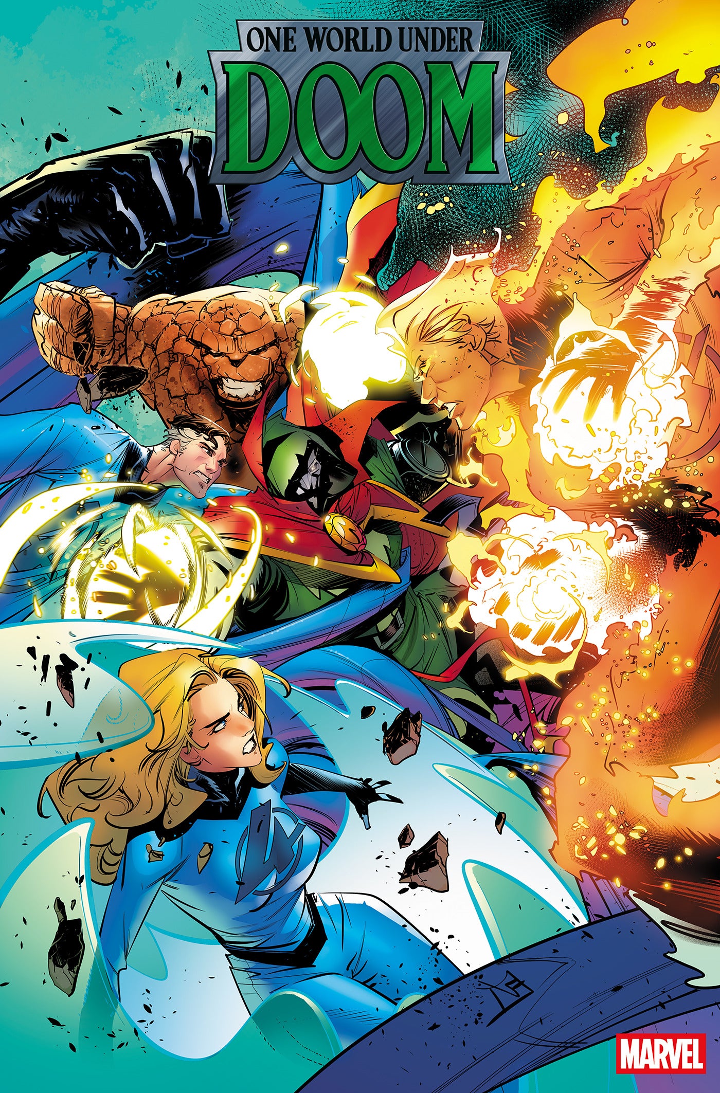 ONE WORLD UNDER DOOM #4 (Limit 2 Per Cover) (rel:05/14)~
