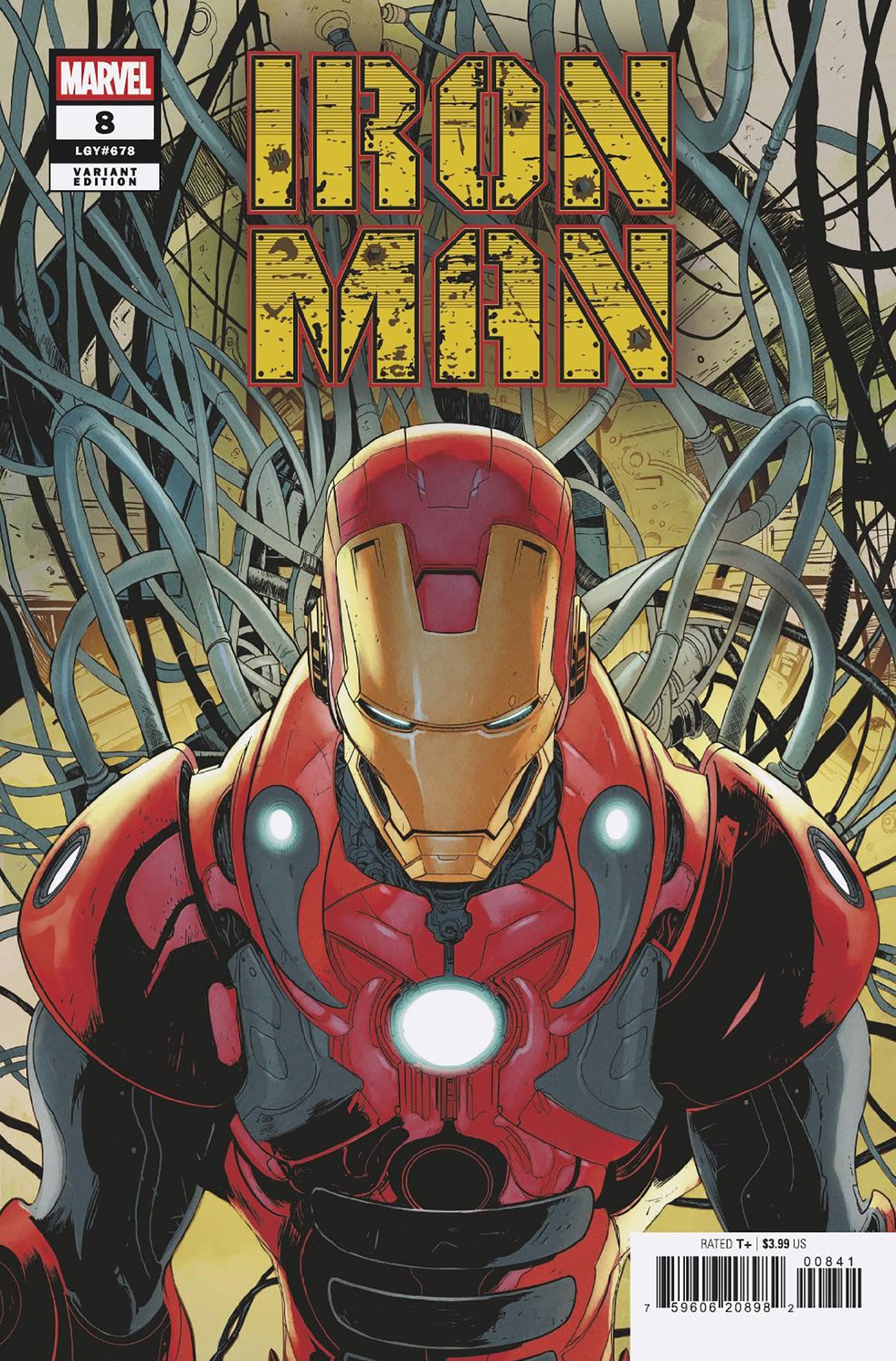 IRON MAN #8 (Limit 2 Per Cover) (rel:05/21)