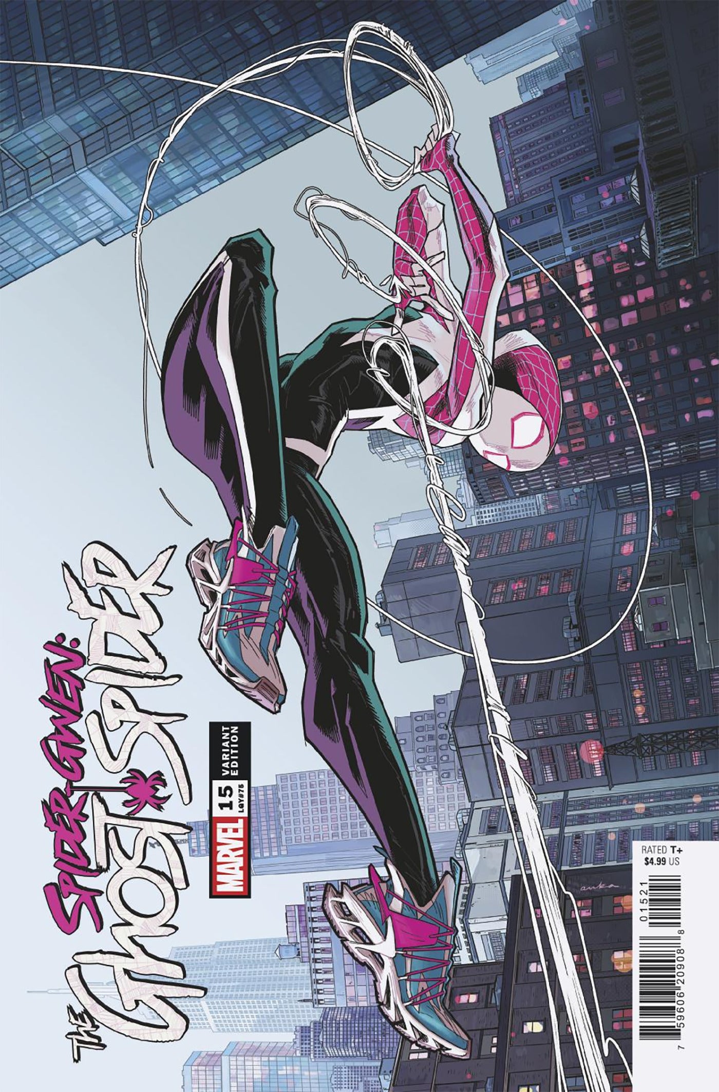 SPIDER-GWEN: THE GHOST-SPIDER #15 (Limit 2 Per Cover) (rel:07/02)~
