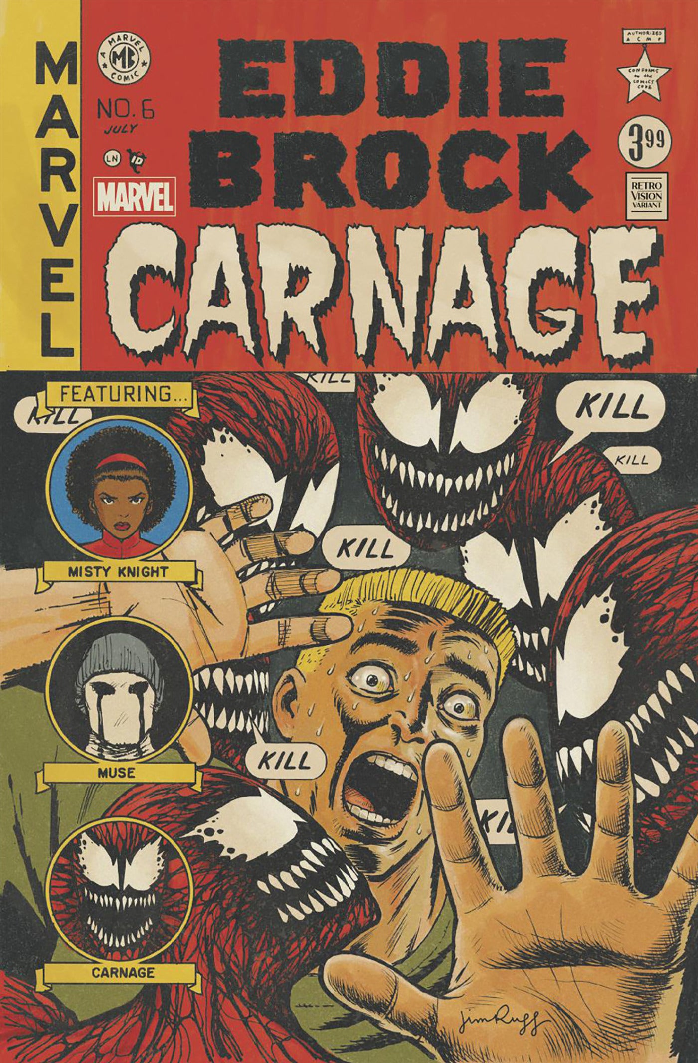EDDIE BROCK: CARNAGE #6 (Limit 2 Per Cover) (rel:07/16)~