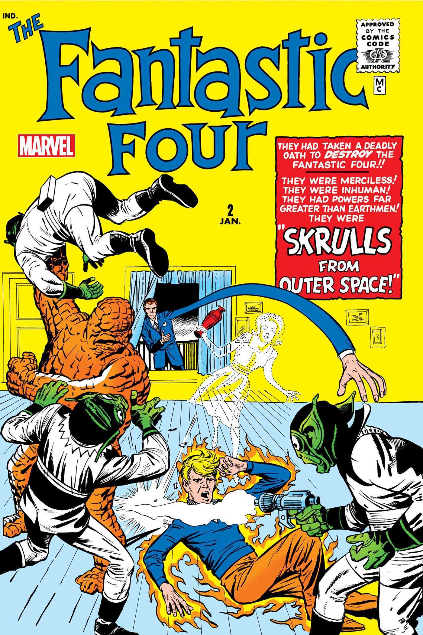 FANTASTIC FOUR #2 FACSIMILE EDITION (rel:02/12)