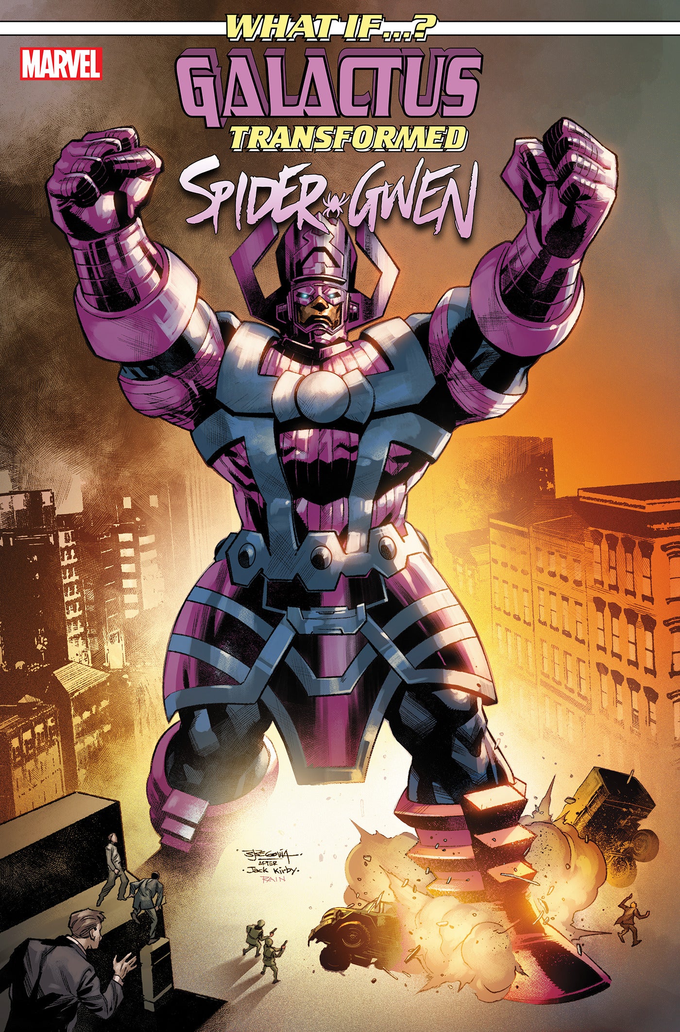 WHAT IF...? GALACTUS: GALACTUS TRANSFORMED SPIDER-GWEN? #1 (rel:01/29)^