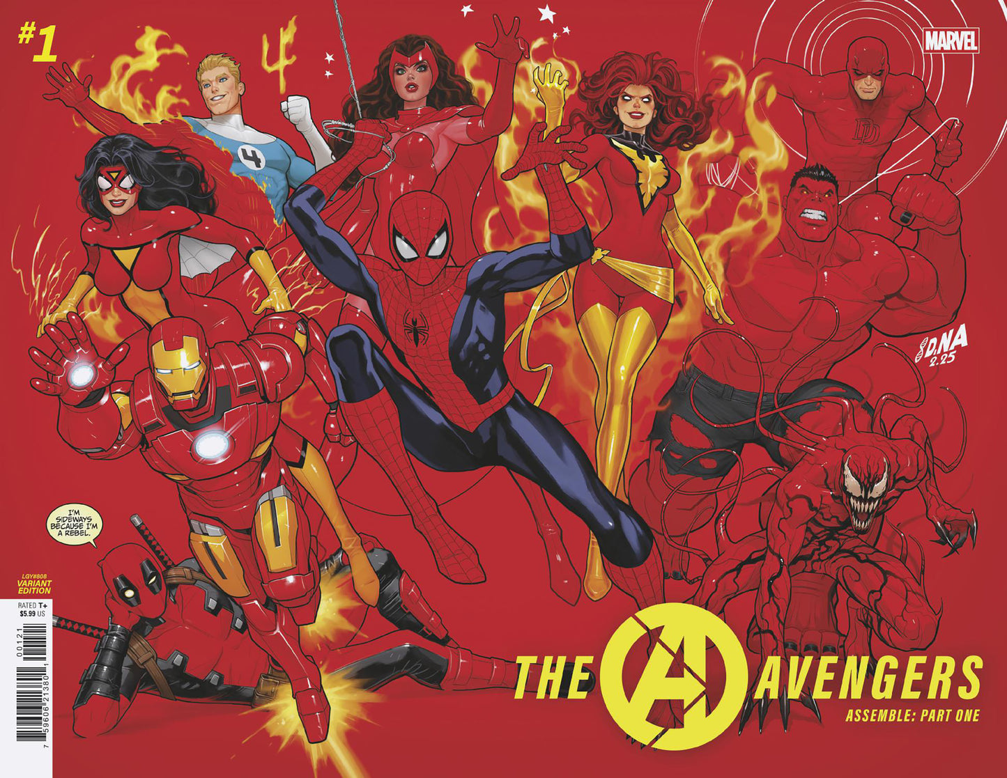 AVENGERS #1 (Limit 2 Per Cover) (rel:11/04)