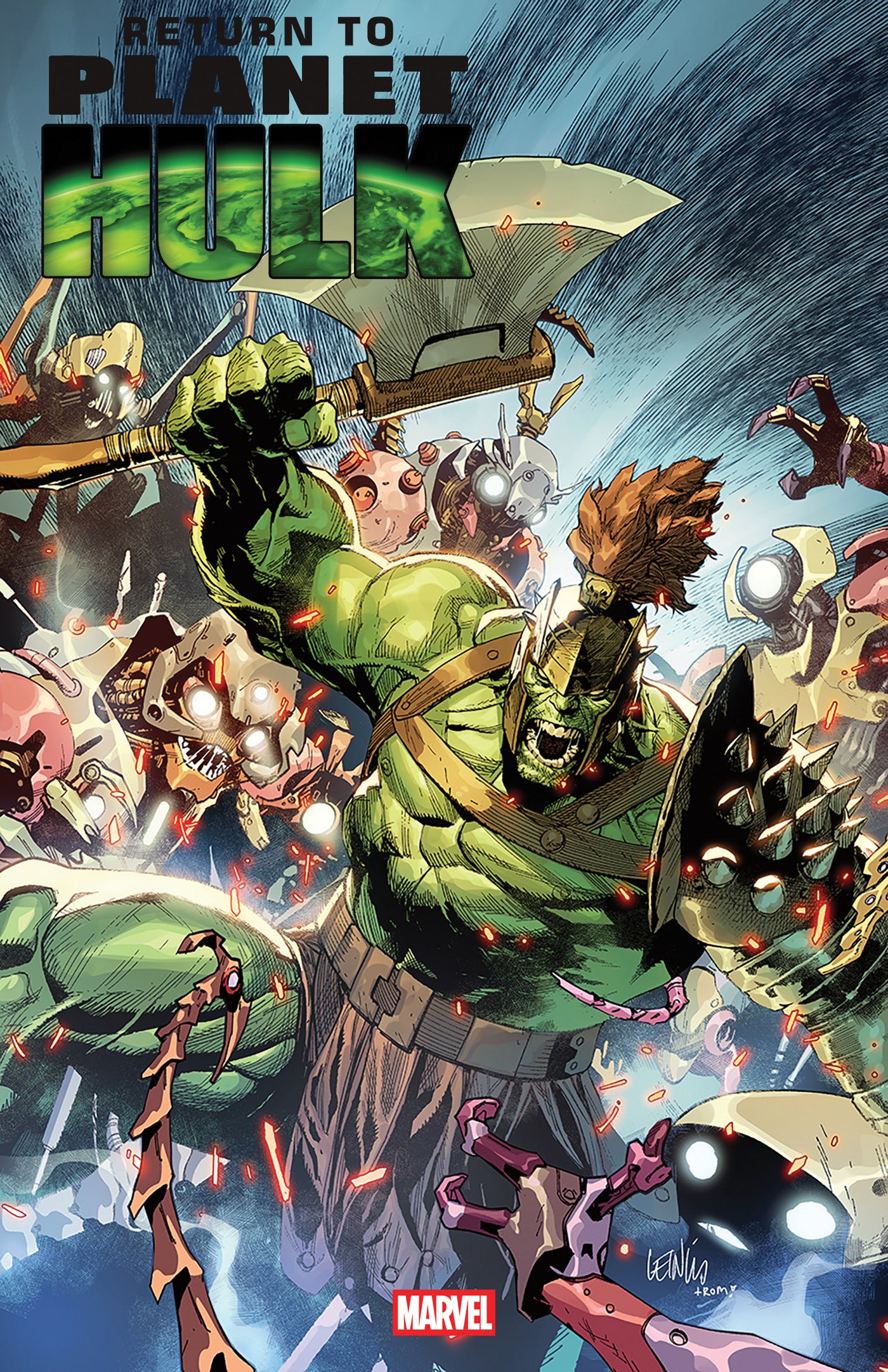 RETURN TO PLANET HULK #1 (Limit 2 Per Cover) (rel:10/08)~
