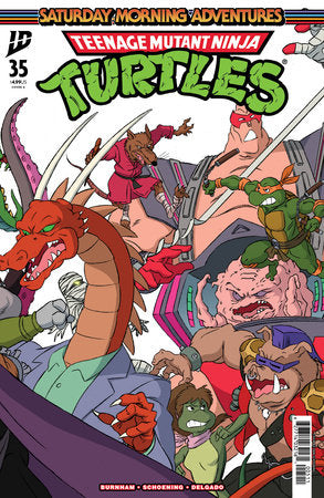 Teenage Mutant Ninja Turtles: Saturday Morning Adventures #35 (Limit 2 Per Cover) (rel:03/25)~