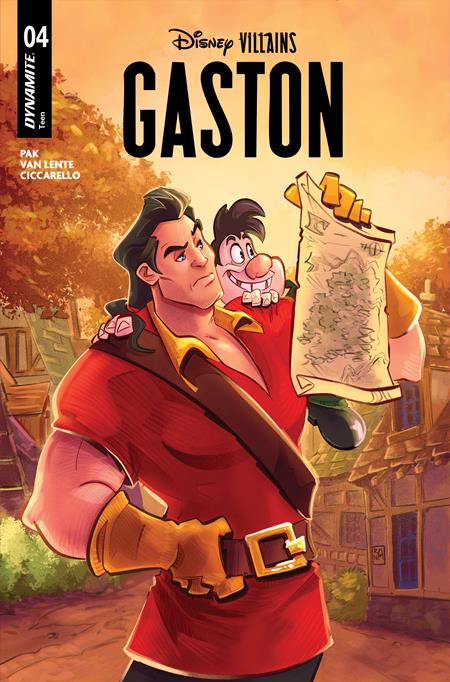 DISNEY VILLAINS GASTON #4 (Limit 1 Per Cover) (rel:06/10)