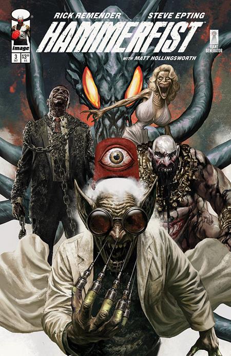 HAMMERFIST #3 (MR) (Limit 2 Per Cover) (rel:10/28)
