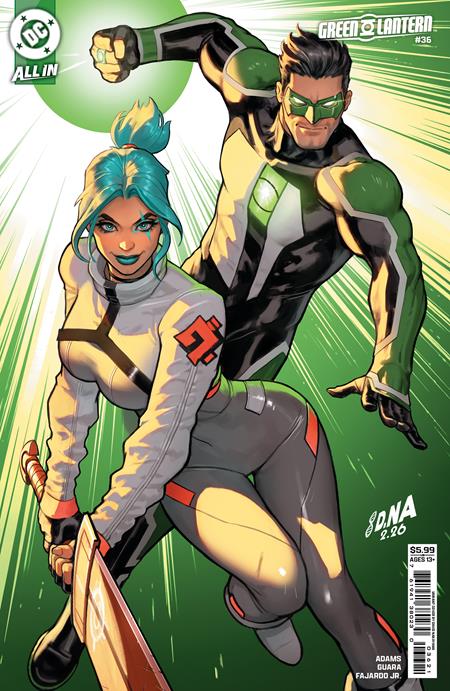 GREEN LANTERN #36 (Limit 2 Per Cover) (rel:06/24)