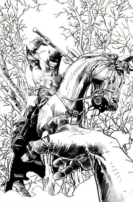 FIRE AND ICE DARKWOLF #4 CVR O INC 1:10 DAN PANOSIAN LINE ART VIRGIN VAR (Limit 1 Per Customer) (rel:10/14)