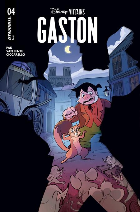 DISNEY VILLAINS GASTON #4 (Limit 1 Per Cover) (rel:06/10)~