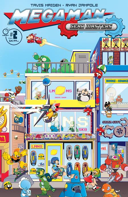 MEGA MAN GEAR MASTERS #2 (OF 5) (Limit 2 Per Cover) (rel:10/28)