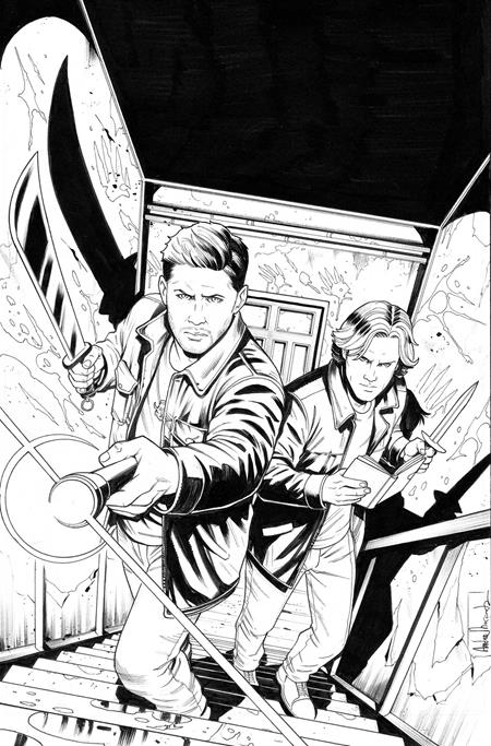 SUPERNATURAL #3 (Limit 1 Per Customer) CVR H INC 1:15 ANDREA BROCCARDO LINE ART VIRGIN VAR (rel:12/17)