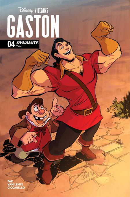 DISNEY VILLAINS GASTON #4 (Limit 1 Per Cover) (rel:06/10)~
