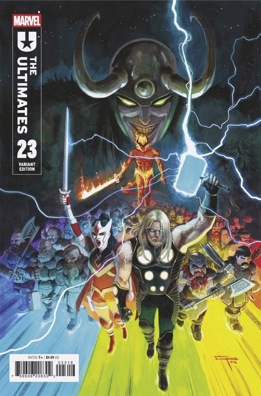 ULTIMATES #23 GERMAN PERALTA VARIANT[1:25] (Limit 1 Per Customer) (rel:04/29)