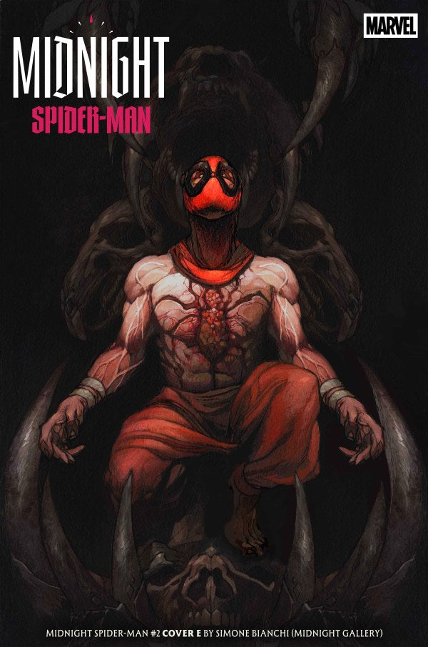 MIDNIGHT SPIDER-MAN #2 (Limit 1 Per Customer) COVER E SIMONE BIANCHI MIDNIGHT GALLERY 1:25 VARIANT[1:25] (rel:11/18)
