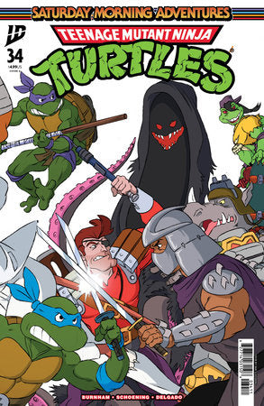 Teenage Mutant Ninja Turtles: Saturday Morning Adventures #34 (Limit 2 Per Cover) (rel:02/25)